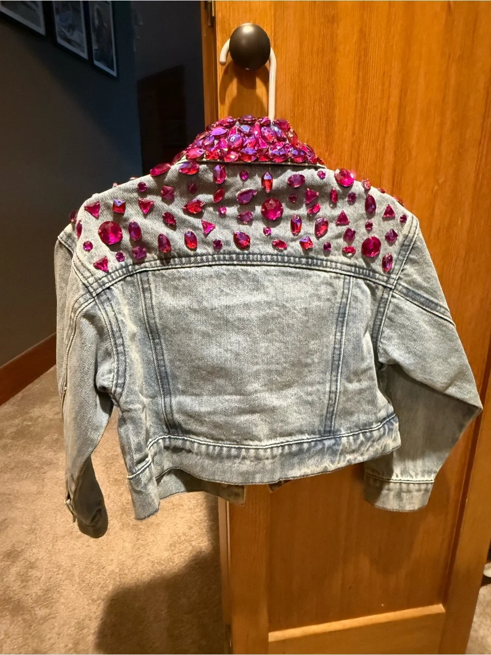 Lola + the Boys Crop Denim Jacket - Girls - Bedazzled
